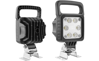 Proiector de lucru LED cu suport omega și conector Deutsch DT04-2P încorporat