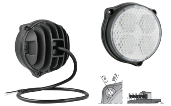 Proiector de lucru LED cu cablu (versiune cu 3 șuruburi)