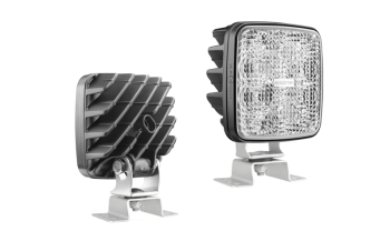 Lampă marșarier LED cu suport omega și conector AMP SuperSeal încorporat