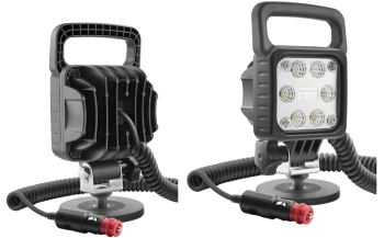 Proiector de lucru LED cu suport magnetic și cablu spiralat