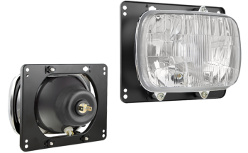 Far pentru, tip R2 (lumini: fază lungă, fază scurtă, poziție)