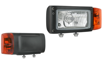 Far pentru, tip H4 cu conector DT04-6P încorporat - stânga