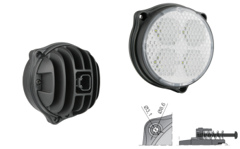 unghi fascicol 58°, 1000lm - modul LED 12V-24V