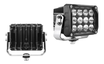 Proiector de lucru LED cu montare de jos și conector AMP SuperSeal încorporat