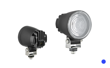 Lampă specială LED cu conector AMP Faston încorporat - albastru