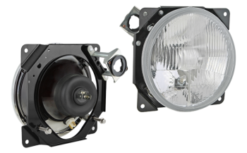 bec H4 12V, bec T4W, garnitura becului, placa de montaj -unitate reglare
