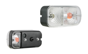 Lampă față - stânga (lumini: poziție, indicator de direcție față - lateral)