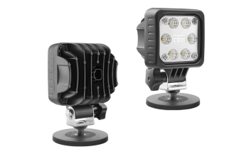 Proiector de lucru LED cu suport magnetic și conector Deutsch DT04-2P încorporat