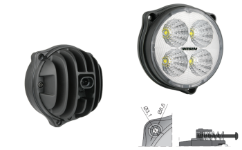 Proiector de lucru LED cu conector AMP SuperSeal încorporat (versiune cu 3 buloane)