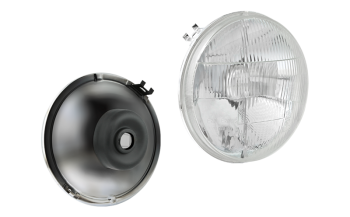 Inserție far Fiat 600, tip H4, încorporabil (lumini: fază lungă, fază scurtă)