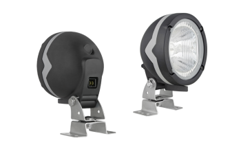 Proiector de lucru, halogen cu fascicul de lumină reglabil și conector AMP Faston încorporat