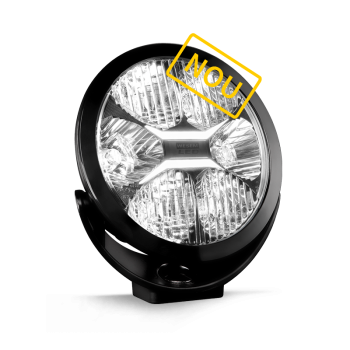 FERVOR 220 faruri LED fază lungă și poziție BLACK SERIES
