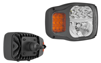 Far pentru LED cu montare pe spate și conector DT04-6P încorporat - dreapta