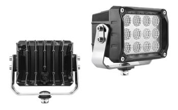 Proiector de lucru LED cu montare de jos și conector Deutsch DT04-2P încorporat