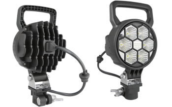 Proiector de lucru LED cu suport CAR1 și conector AMP Faston încorporat