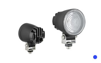 Lampă specială LED cu conector Deutsch DT04-2P încorporat - albastru