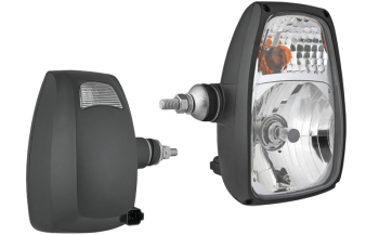 Far pentru, tip H4 cu conector DT04-6P - stânga