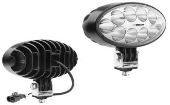 Proiector de lucru LED cu cablu și conector Delphi 12129615