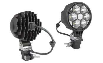 Proiector de lucru LED cu suport CAR1 și conector AMP Faston încorporat