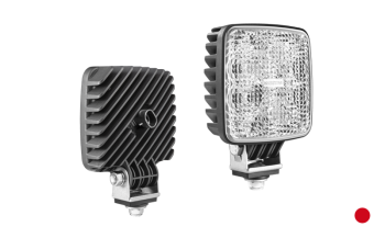 Proiector de lucru LED cu conector AMP SuperSeal încorporat - lumină roșie