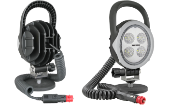 Proiector de lucru LED cu suport magnetic și cablu spiralat