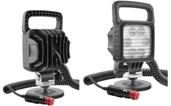 Proiector de lucru LED cu suport magnetic și cablu spiralat