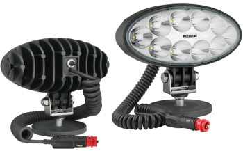 4000lm - modul LED 12V-24V, cablu spiralat 8 m, ștecher brichetă