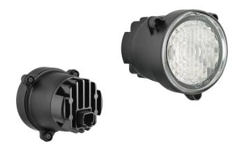 Lumini de zi LED cu conector Deutsch DT04-2P încorporat (versiune cu 3 buloane)
