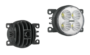 Proiector de lucru LED cu conector Deutsch DT04-2P încorporat (versiune cu 4 șuruburi)