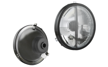 Inserție far VW Bus Transporter, tip H4-tuning, încorporabil (lumini: fază lungă, fază scurtă, poziție)