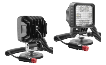2500lm - modul LED 12V-24V, cablu spiralat 8 m, ștecher brichetă