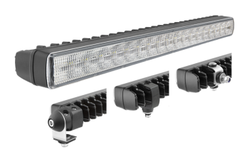 Proiector de lucru LED cu lumină de poziție și suport: spate, jos, lateral