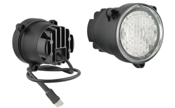 Proiector de lucru LED cu cablu și conector DT04-2P (versiune cu 3 nuci)