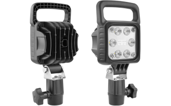 Proiector de lucru LED cu suport CAR3 și conector Deutsch DT04-2P încorporat