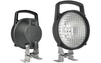 Proiector de lucru, halogen cu suport omega și întrerupător