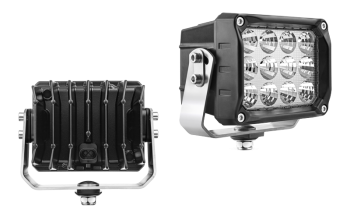 Proiector de lucru LED cu montare de jos și conector AMP SuperSeal încorporat
