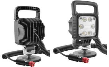 1500 lm - modul LED 12V-24V, cablu spiralat 8 m, ștecher brichetă , mâner