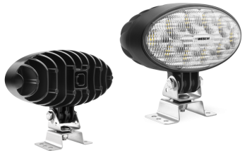 Proiector de lucru LED cu suport omega și conector Deutsch DT04-2P încorporat