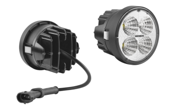 Proiector de lucru LED cu cablu și conector H9-H11 (prindere - 2 zăvoare)