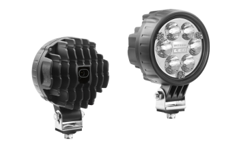 Proiector de lucru LED cu conector AMP SuperSeal încorporat - albastra