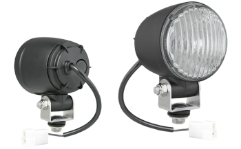 Proiector ceață, halogen cu cablu și conector AMP Faston