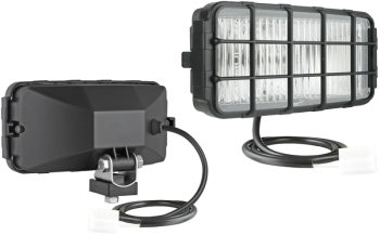 fara becuri, grilă, cablu 0,35 m, conector AMP Faston