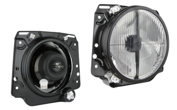 Far pentru VW Golf 2, tip H4-tuning (lumini: fază lungă, fază scurtă, poziție)