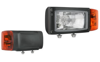 Far pentru, tip H4 cu conector DT04-6P încorporat - stânga