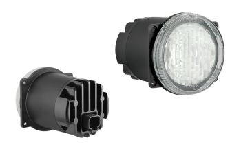 Lumini de zi LED cu conector Deutsch DT04-2P încorporat (versiune cu 4 șuruburi)