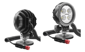 1500lm - modul LED 12V-24V, cablu spiralat 8 m, ștecher brichetă
