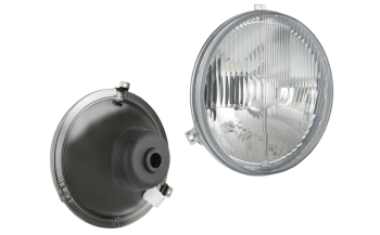 Inserție far VW Bus Transporter, tip H4, încorporabil (lumini: fază lungă, fază scurtă, poziție)