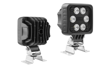 Proiector de lucru LED cu suport omega și conector Deutsch DT04-2P încorporat
