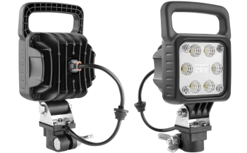 Proiector de lucru LED cu suport CAR1 și conector Deutsch DT04-2P încorporat