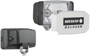 bec H3 12V, capac dispersor, cablu 0,15 m